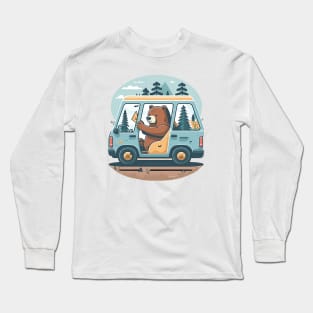 Bear's Wild Van Adventure Long Sleeve T-Shirt